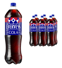 Напиток Evervess Cola газированный, 1.5л x 6 шт