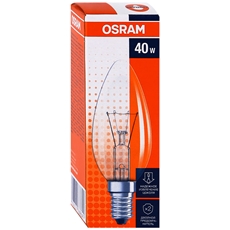 Лампа общего назначения Osram E14 40Вт прозрачная свеча
