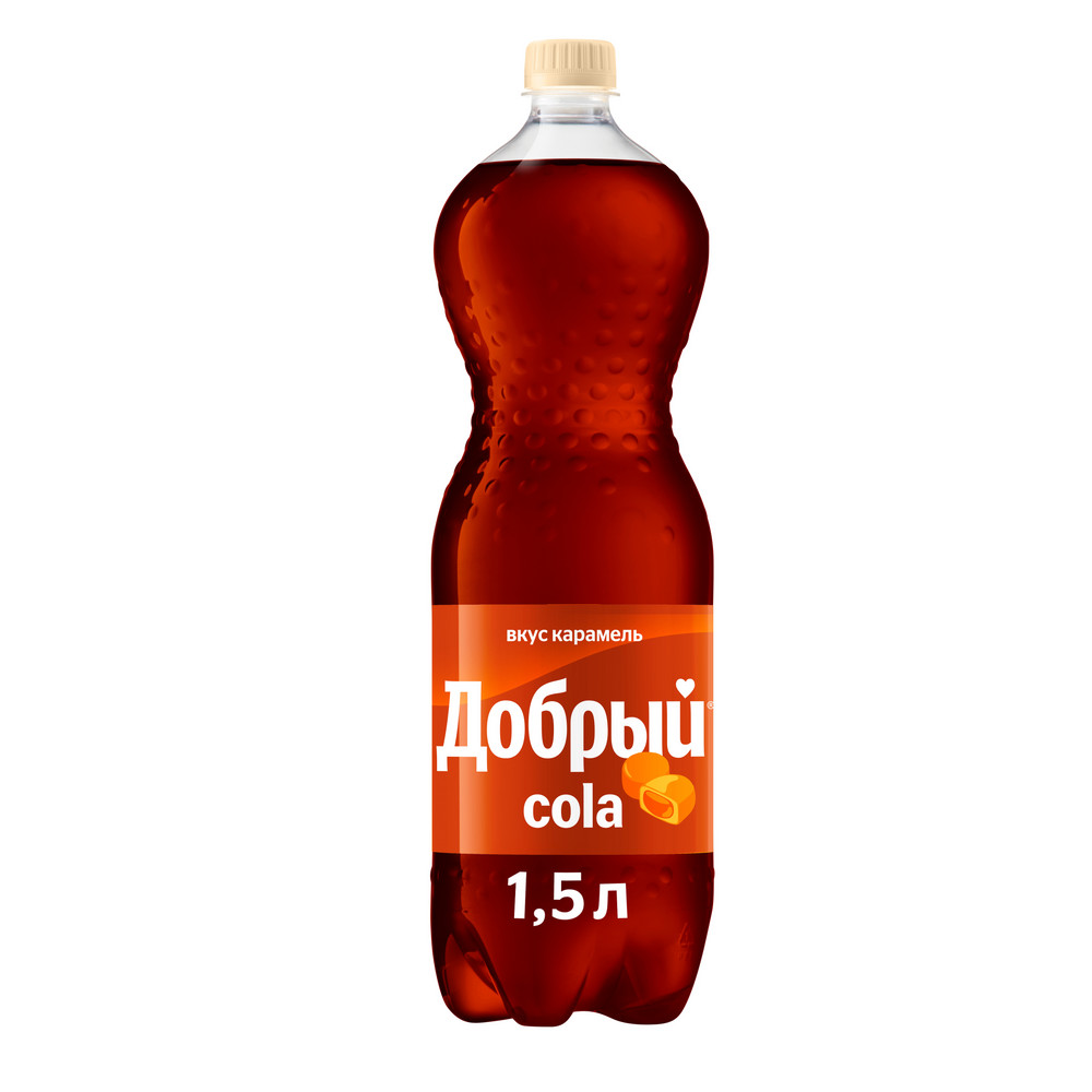 Напиток Добрый Cola Карамель газированный, 1.5л купить с доставкой на дом,  цены в интернет-магазине