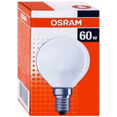 Лампа накаливания Osram E14 60Вт матовая