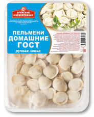Пельмени Брянский мясокомбинат ручной лепки замороженные ГОСТ, 900г