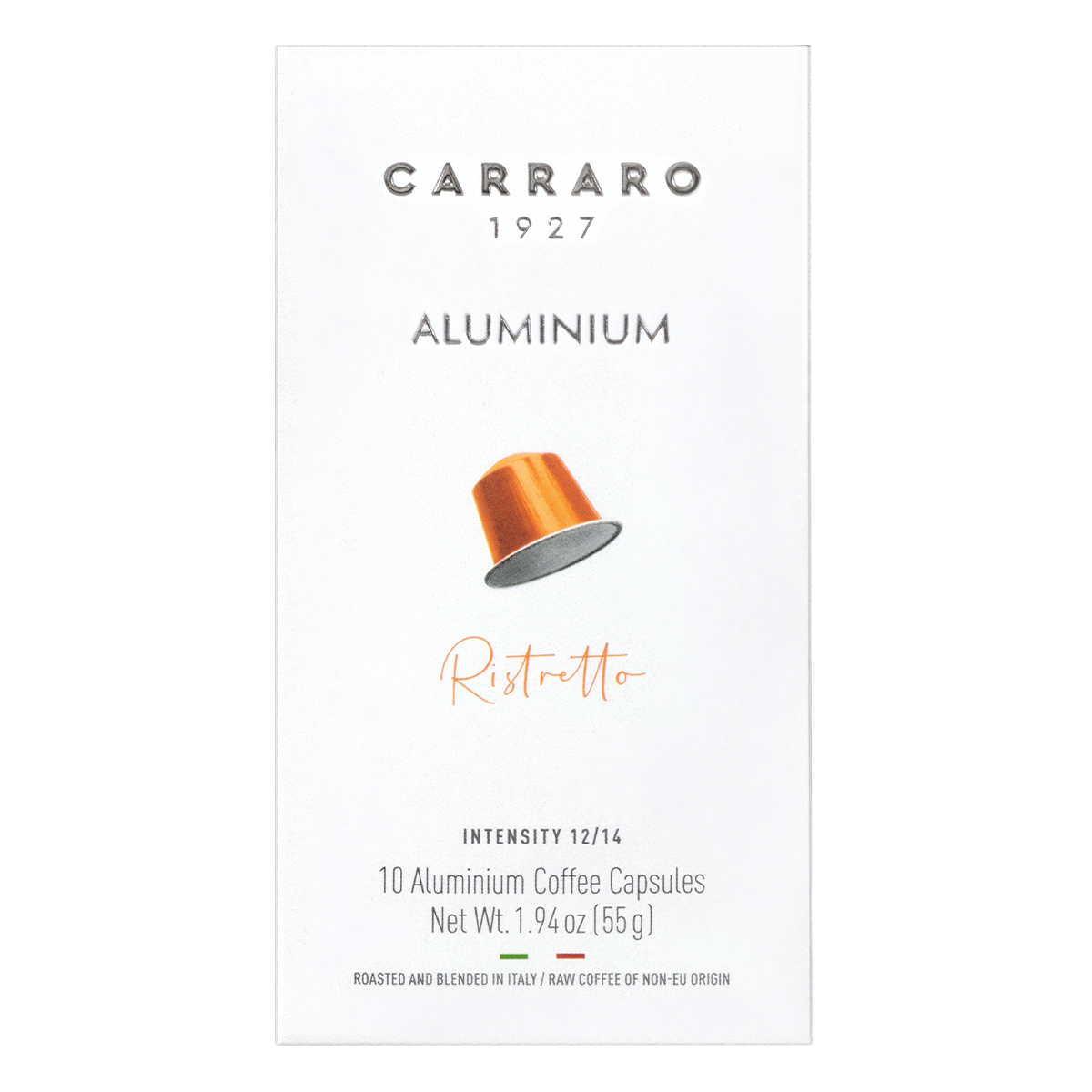 Изображение товара Кофе в капсулах Carraro Ristretto для Nespresso, 10 шт, 55 г