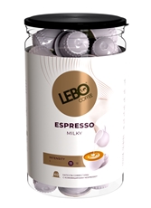 Кофе в капсулах Lebo Espresso Milky для кофемашин Nespresso 40шт, 220г