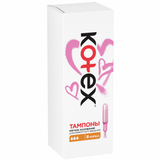 Тампоны Kotex Normal с аппликатором, 8шт
