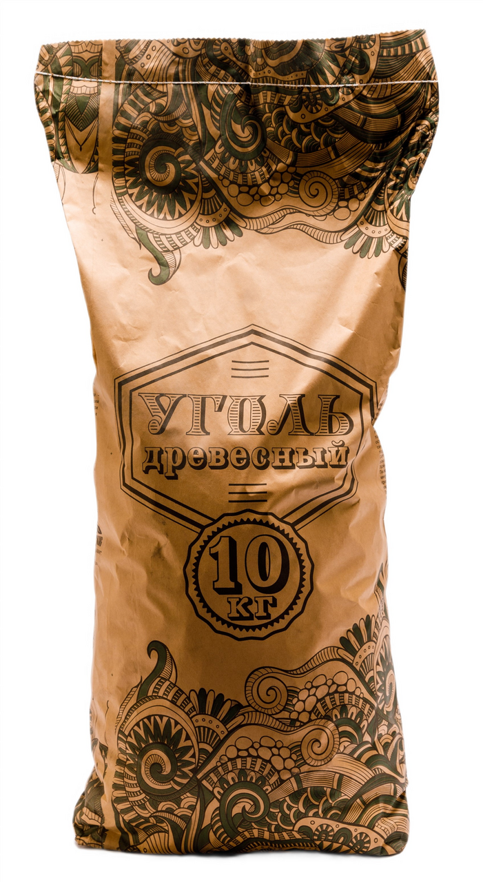 Уголь Zareva древесный, 10кг