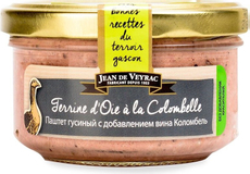 Паштет Jean de Veyrac из гуся с добавлением вина Коломбэль, 130г