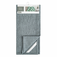 Tarrington House Полотенце вафля мелкая серое плотность 180г, 40 x 60см