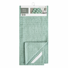 Tarrington House Полотенце вафля мелкая зеленое плотность 180г, 40 x 60см