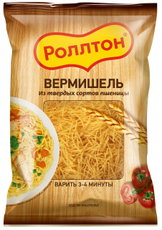 Макароны вермишель Роллтон высший сорт, 400г