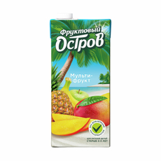 Напиток Фруктовый остров сокосодержащий мультифрукт, 930мл