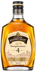 Коньяк Старый Кенигсберг Российский 4-летний, 0.25л
