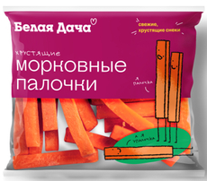 Морковные палочки Белая Дача хрустящие, 80г