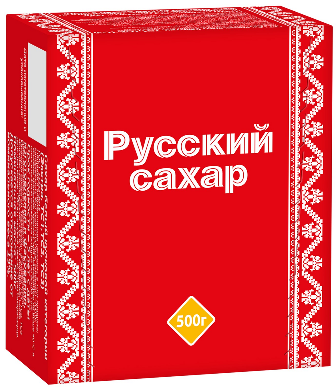 Сахар Русский сахар белый кусковой, 500г