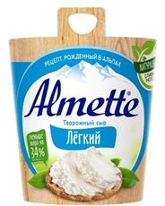 Сыр творожный Almette легкий 53%, 150г