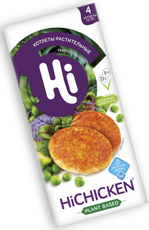 Котлеты растительные Hi со вкусом курицы замороженные, 280г
