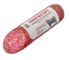 Колбаса Мираторг сервелат полусухой сырокопченый, 300г