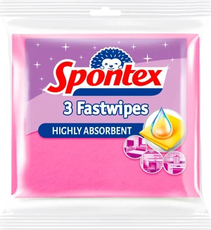 Салфетка Spontex Fastwipes впитывающая 38 x 35см, 3шт