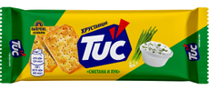 Печенье крекеры Tuc со вкусом сметаны и лука, 100г