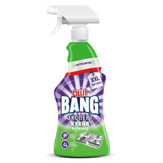 Средство чистящее для кухни Cillit Bang Антижир + Сияние с курком, 750мл