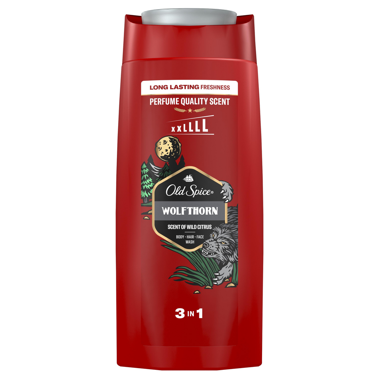 Изображение товара Гель для душа и шампунь мужской Old Spice Wolfthorn 3в1 675 мл