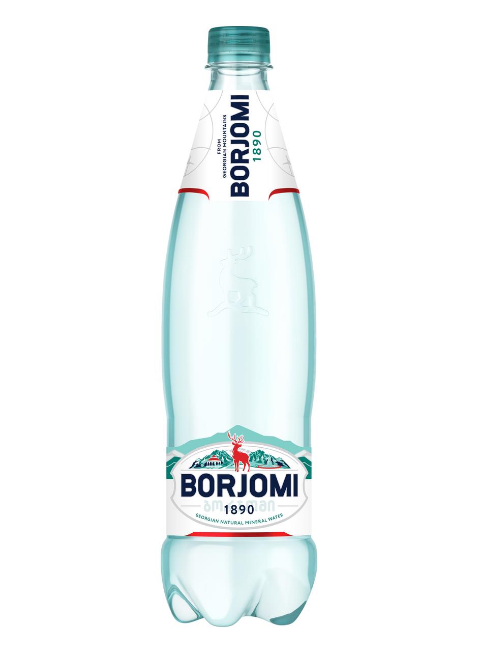 Минеральная вода BORJOMI газированная, 0,75 л