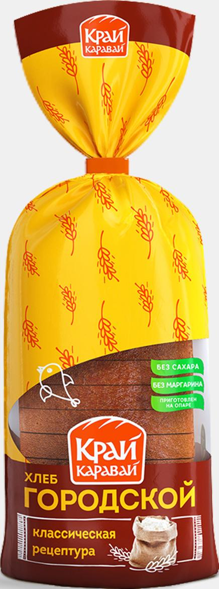 Хлеб Край Каравай Городской в нарезке, 600г купить с доставкой на дом ...