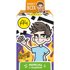 Мармелад жевательный Sweet Box с игрушкой Влад А4, 10г