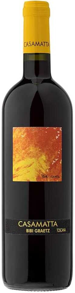 Изображение товара Красное сухое вино Casamatta Bibi Graetz Rosso 0.75л регион Тоскана Италия