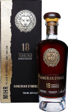 Коньяк Armenian Symbol 18 лет в подарочной упаковке, 0.75л