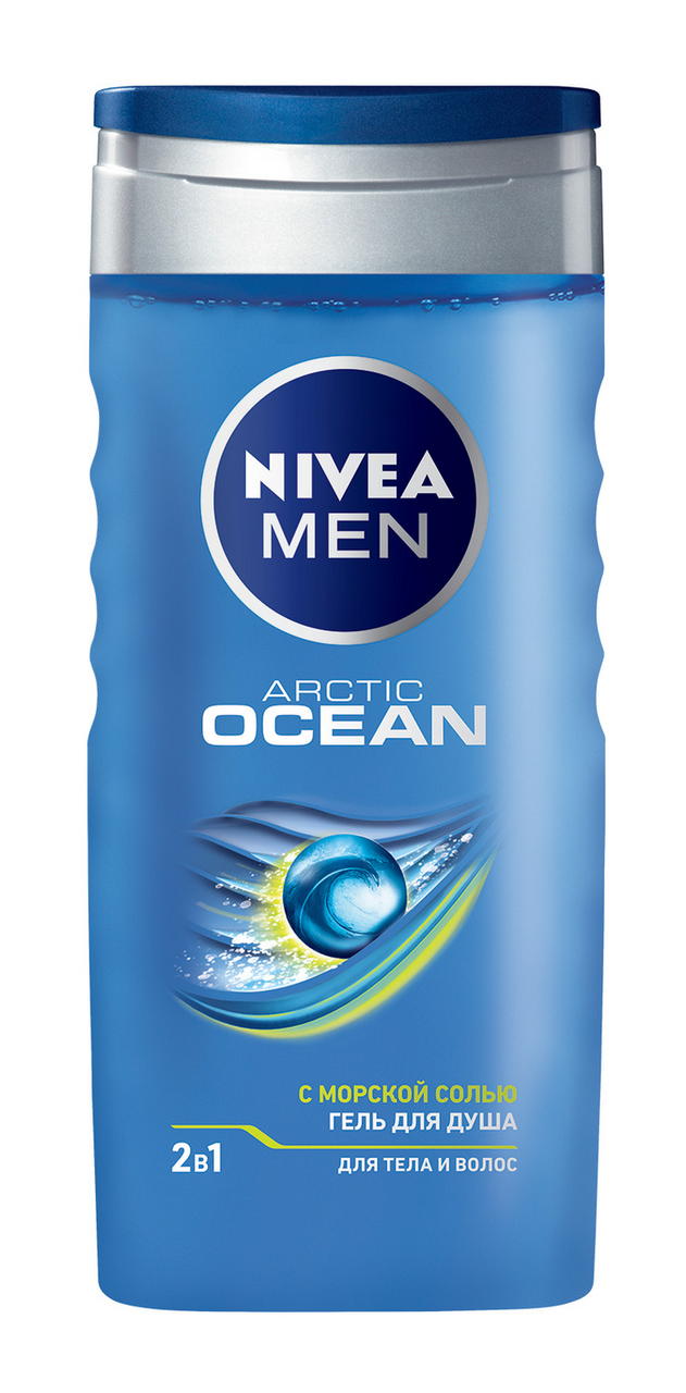 Изображение товара Гель для душа Nivea Men Arctic ocean 2в1, 250мл