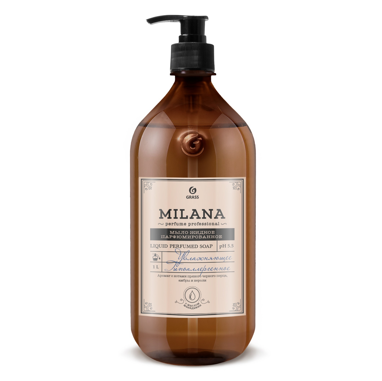 Мыло жидкое Milana Professional парфюмированное, 1л купить с доставкой ...