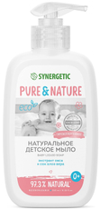 Мыло жидкое детское Synergetic Pure Nature Экстракт овса- алоэ вера, 250мл
