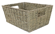 Корзина плетеная размер L, 41 х 33 х 19см