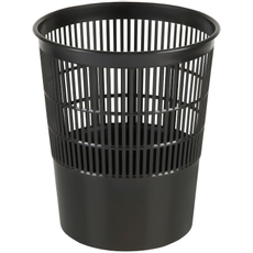 aro Корзина для бумаг черная сетчатая, 14л