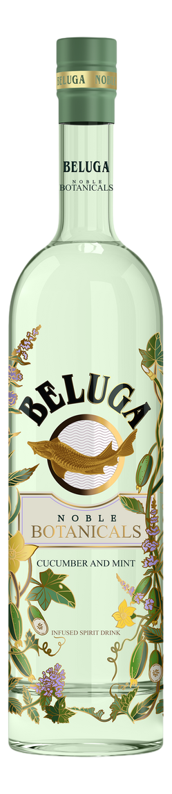 Изображение товара Настойка Beluga Botanicals огурец и мята 0.7л Россия
