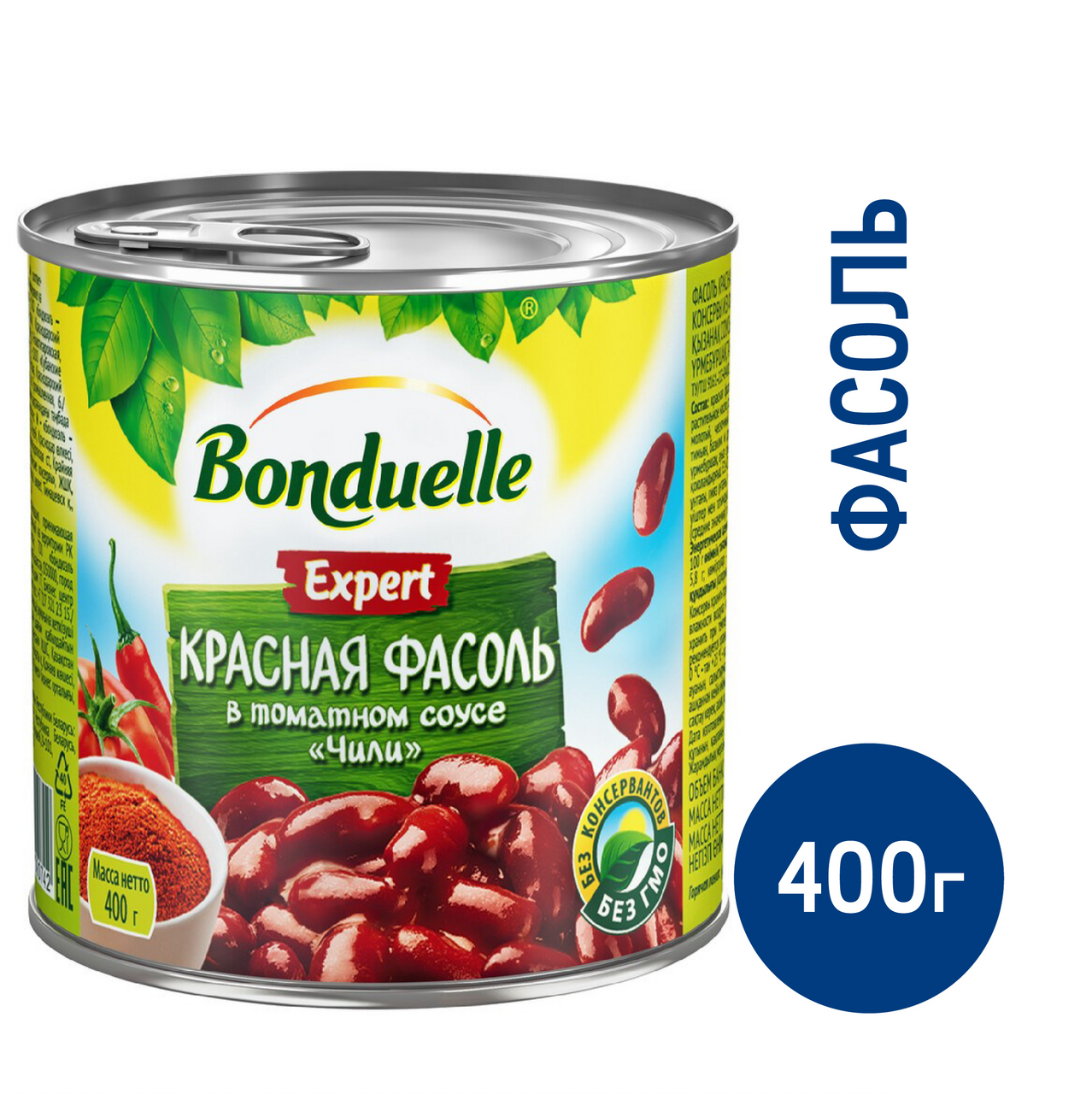 Фасоль Bonduelle соус чили, 400г купить с доставкой на дом, цены в  интернет-магазине