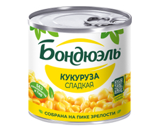 Кукуруза Бондюэль сладкая, 170г