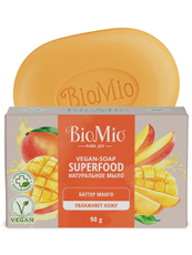 Мыло туалетное BioMio Vegan Soap Баттер манго, 90г