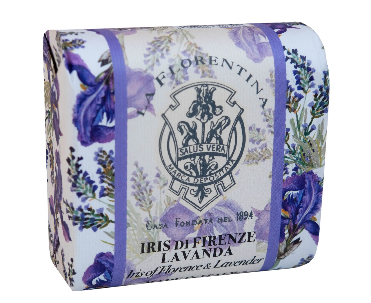 Изображение товара Мыло туалетное La Florentina Ирис и лаванда, 106г