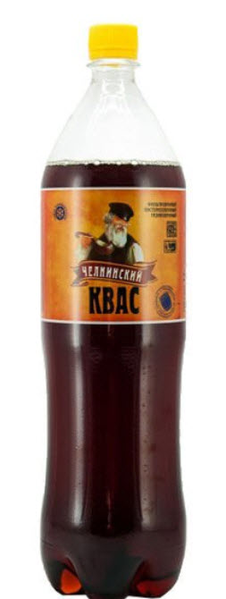 Квас Булгарпиво Челнинский хлебный, 1.5л