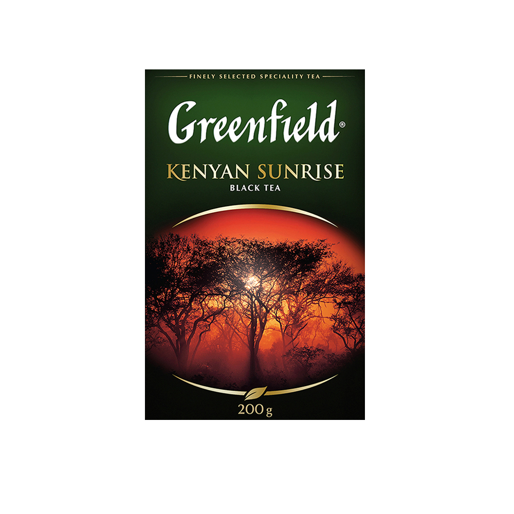 ЧайGreenfieldKenyanSunriseчерныйлистовой,200г