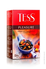 Чай Tess Pleasure с шиповником и яблоком черный, 200г