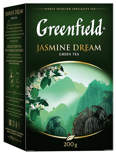 Изображение товара Чай Greenfield Jasmine Dream зеленый листовой, 200г