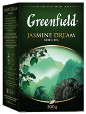 Чай Greenfield Jasmine Dream зеленый листовой, 200г