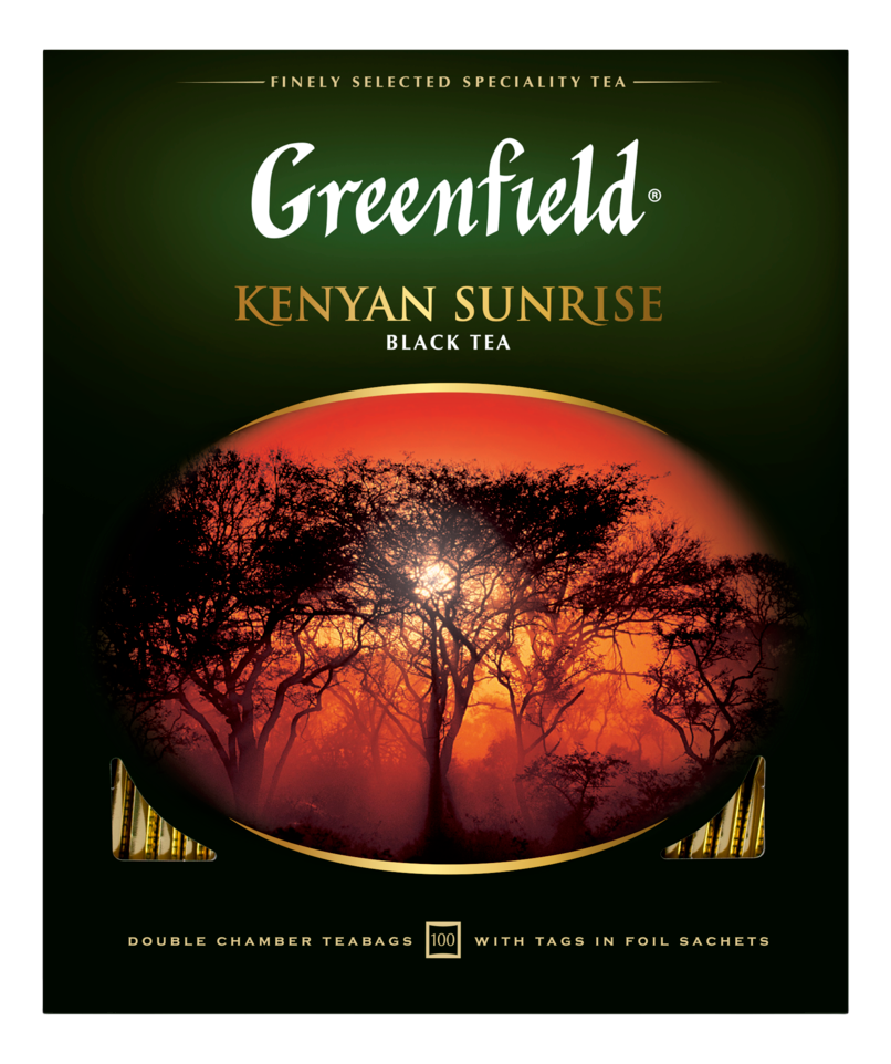 Изображение товара Чай Greenfield Kenyan Sunrise черный (2г х 100шт), 200г