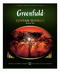 Чай Greenfield Kenyan Sunrise черный (2г х 100шт), 200г