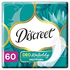 Прокладки ежедневные Discreet Deo Waterlily, 60шт