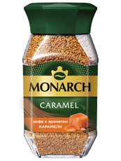 Кофе Monarch карамель растворимый, 95г