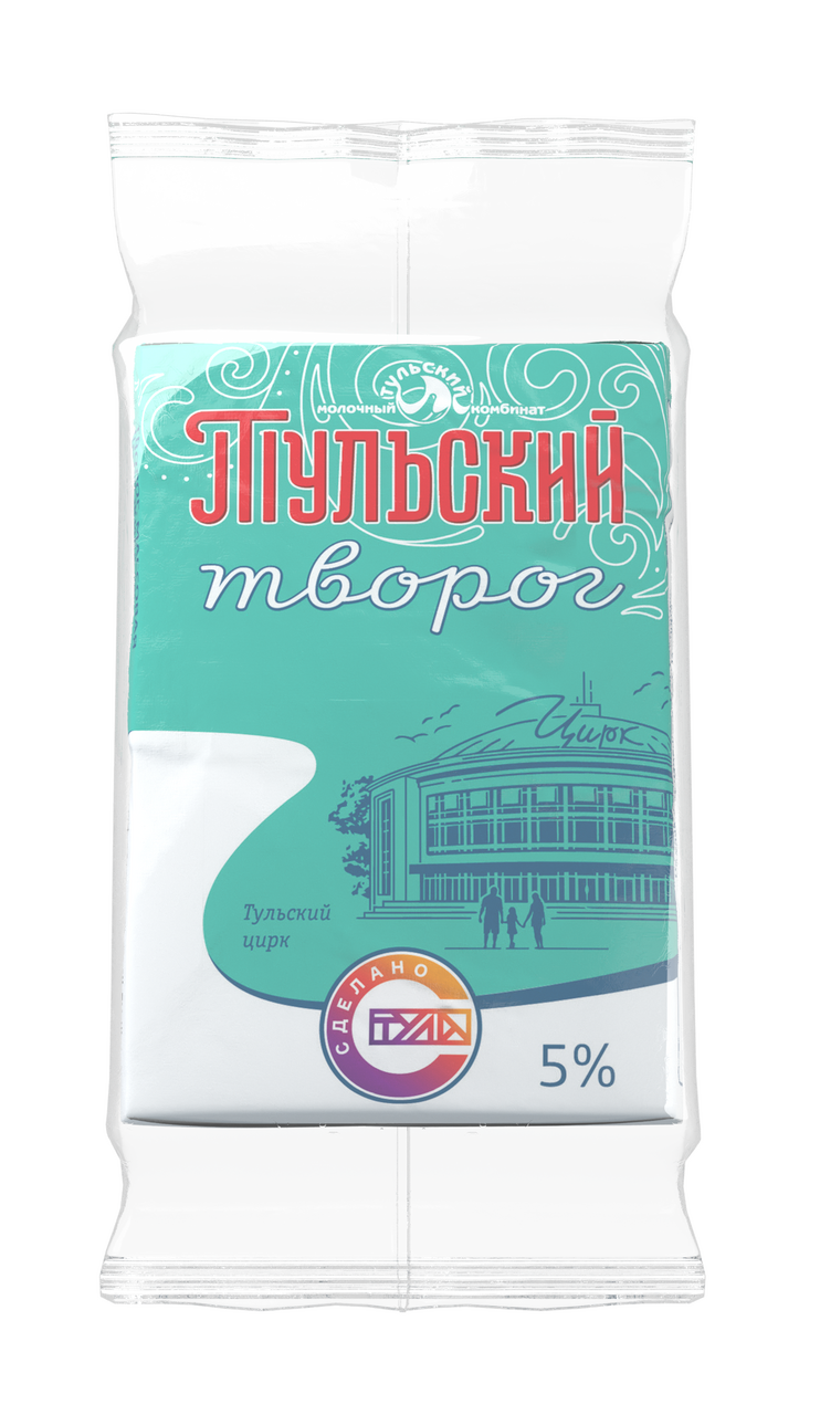 Творог Тульский 5%, 180г купить с доставкой на дом, цены в интернет-магазине