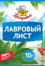 Лист лавровый Приправыч сухой, 10г